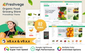 Freshvege Organica Food and Grocary Store PrestaShop Theme