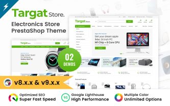Targat Store Electronics and Mega Shop PrestaShop Theme