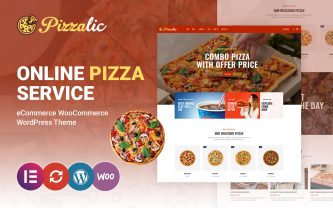 Pizzalec Pizza and Fast Food Restaurant WooCommerce Theme