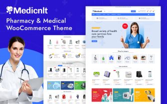 Medicnlt Pharmacy and Medicals Store WooCommerce Theme