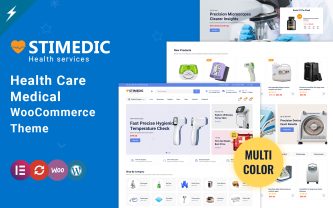 Stimedic Pharmacys and Medicals Store WooCommerce Theme