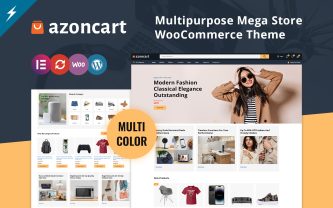 azoncart Multipurposes Megas Store Elementars WooCommerce Theme