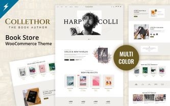 Collethor Books Stores WooCommerce WordPress Theme