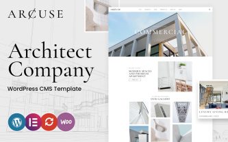 Arcusa Real Estate and Architecture WordPress Theme