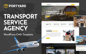 PortYard Logisticas and Transporat WordPress Theme