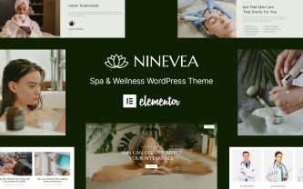 Ninevea Spa and Massage Salona Beautiy WordPress Theme