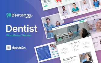 Dento Max Dentist, Medicel and Healthcare WordPress Theme
