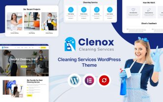 Clenox Cleanaings Services WordPress Theme