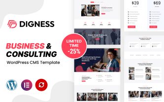 Digness Consulating Business WordPress Theme