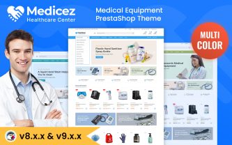 Medicez Medicel, Drug and Pharmacy PrestaShop Theme