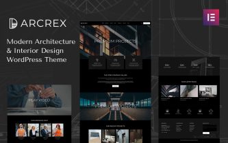 Arcrex Architecture and Inaterior Design WordPress Theme