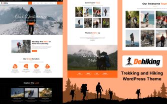 Dehiking Hiksing, Cameping and Mountain Guide WordPress Theme