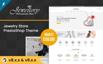 Jeweitory Jewelrys and Diamonds Store PrestaShop Theme