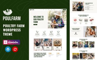 Poulfarm Poultry Farms & Agriculture WordPress Themes