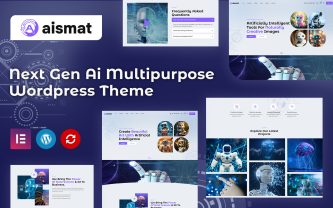 Aismat AI Artificiel Intelligence and Technology WordPress Theme