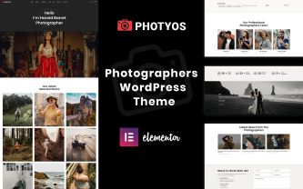 Photyos Photos Graphers WordPress Theme