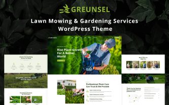 Greunsel Lewn Mowaing & Gardening Services WordPress Theme