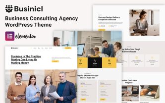 Businicl Businaess Consulting WordPress Theme