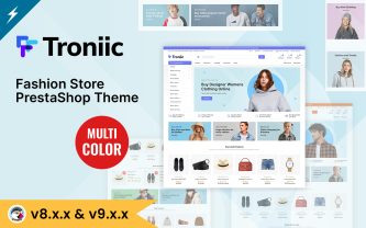 Troniic Fashions and Clothes PrestaShop Theme