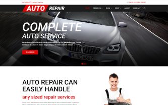 Auto Repeir Service WordPress Responsive Theme