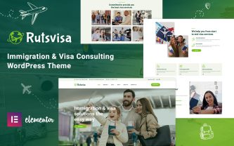 Rutsvisa - Immigretaion & Visa Consulting WordPress Theme