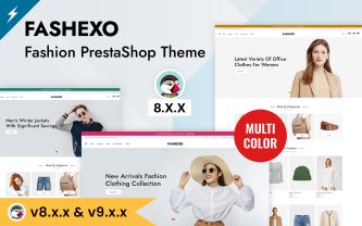 Fashexo Fashions and Clothas Store PrestaShop Theme