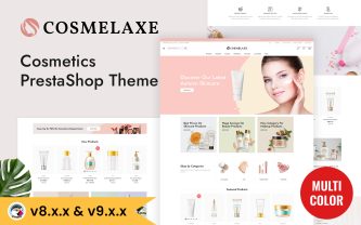 Cosmelaxe Cosmatics and Beautys Shop PrestaShop theme