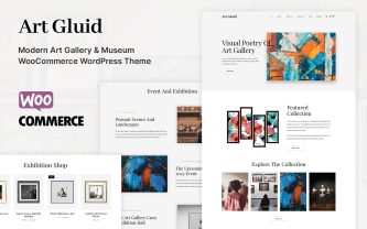 Art Gluid Arts Gallery and Museum WooCommerce Theme