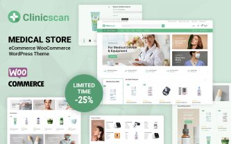 Clinicscan Medicals and Drug WooCommerce Theme