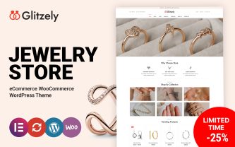 Glitzely Jewelrys and Diamonds WooCommerce Theme