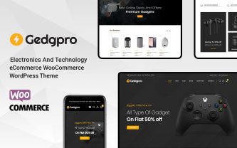 Gedg Pro Electronics and Mobiles WooCommerce Theme