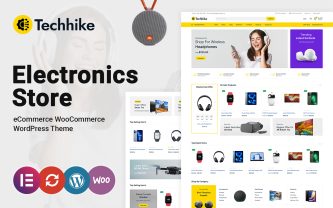 Techhike Multipurposes Electronics WooCommerce Theme