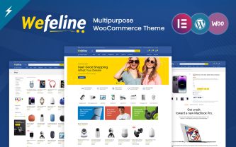 Wefe line Mega Shops and Electronics WooCommerce Theme