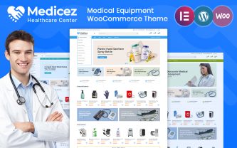 Medicez Pharmacy and Drugs and Healthcares WooCommerce Theme