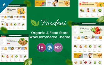 Foodeni Vegetables, Fruits and Grocerys WooCommerce Theme
