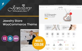 Jeweitory Jewelrys and Diamonds Store WooCommerce Theme