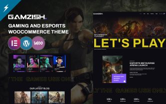 Gamezi Gaming and Esports Store WooCommerce theme