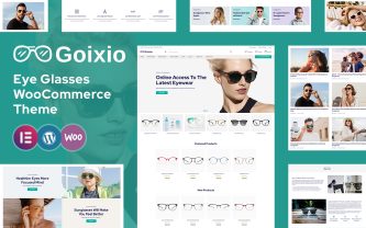 Goixio Sunglasses and Eye Glasses WooCommerce Theme