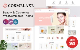 Cosmelaxe Beautys & Cosmetics Store WooCommerce Theme