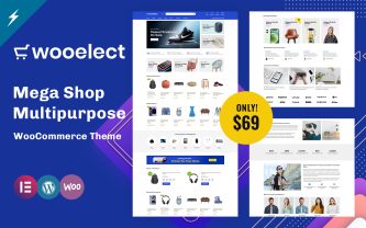 Wooelect Megas Shop Multipurpose WooCommerce Theme