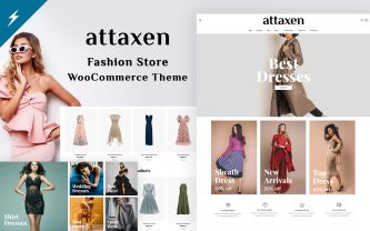 Attaxen Fashions and Apparels Store WooCommerce Theme