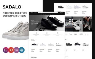 Sadalo Shoe Fashions Store WooCommerce Theme