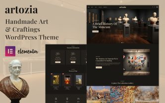 Art Ozia Art Gallerys & Museum WordPress Theme