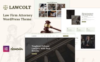 Law Colt Attorney Lawyer WordPress Theme