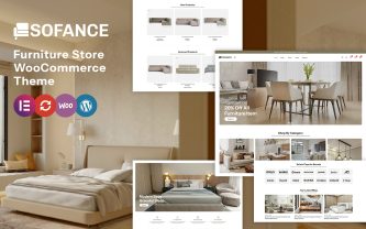 Sofance - Furniture Store WooCommerce WordPress Theme