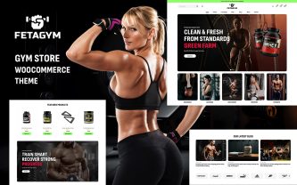 Fetagym - Gym & Sports Store WooCommerce WordPress Theme