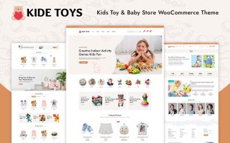 Kide Toys - Kids Toys and Baby Store WooCommerce WordPress Theme